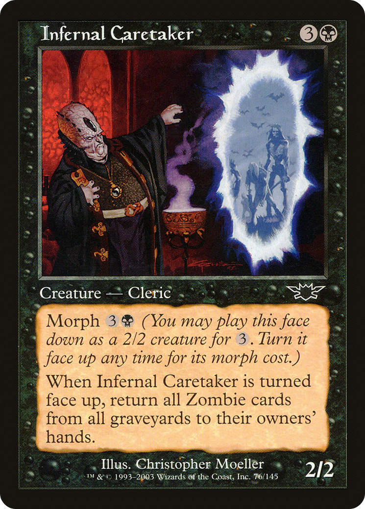 Infernal Caretaker (LGN-076) - Legions Foil - Premium MTG Single from Wizards of the Coast - Just $0.16! Shop now at Game Crave Tournament Store