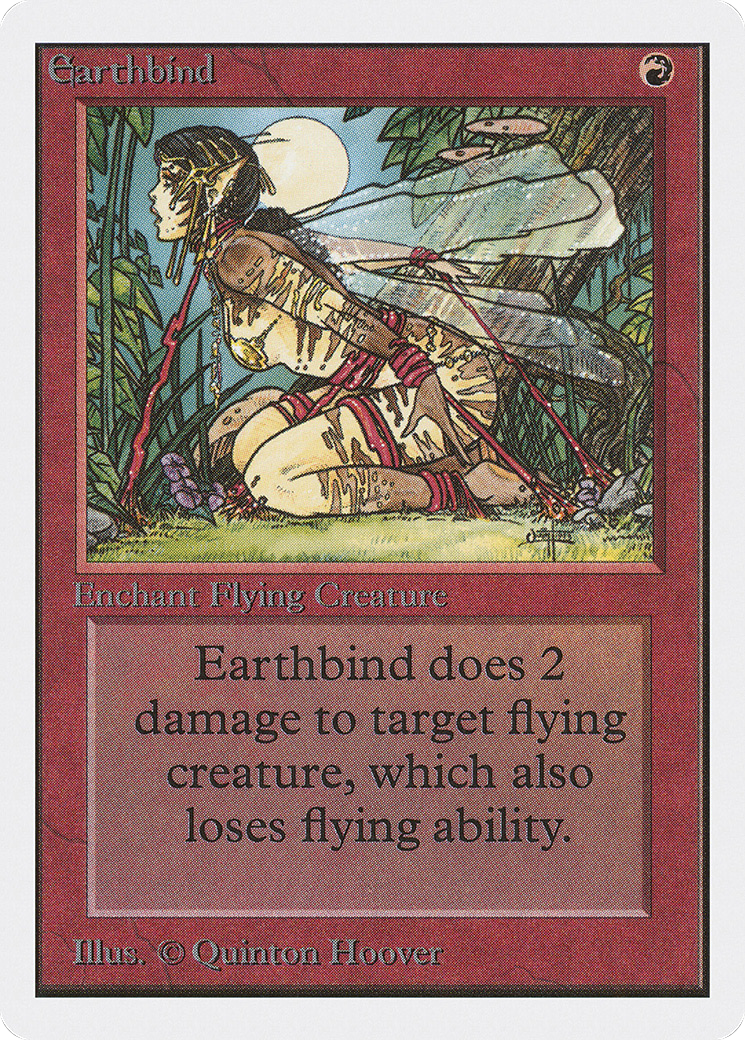 Earthbind (2ED-146) - Unlimited Edition - Premium MTG Single from Wizards of the Coast - Just $7.99! Shop now at Game Crave Tournament Store