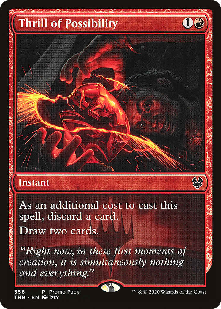 Thrill of Possibility (THB-356) - Theros Beyond Death - Premium MTG Single from Wizards of the Coast - Just $0.08! Shop now at Game Crave Tournament Store