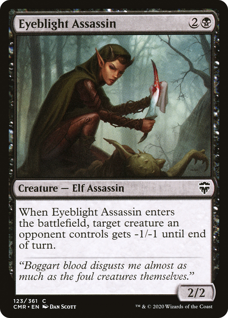 Eyeblight Assassin (CMR-123) - Commander Legends - Premium MTG Single from Wizards of the Coast - Just $0.08! Shop now at Game Crave Tournament Store