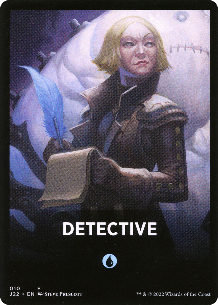 Detective (FJ22-010) - Jumpstart 2022 Front Cards - Premium MTG Single from Wizards of the Coast - Just $0! Shop now at Game Crave Tournament Store