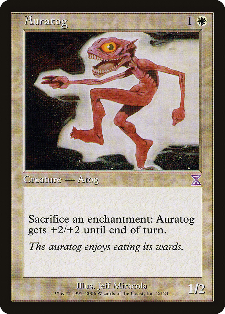 Auratog (TSB-002) - Time Spiral Timeshifted Foil - Premium MTG Single from Wizards of the Coast - Just $3.01! Shop now at Game Crave Tournament Store