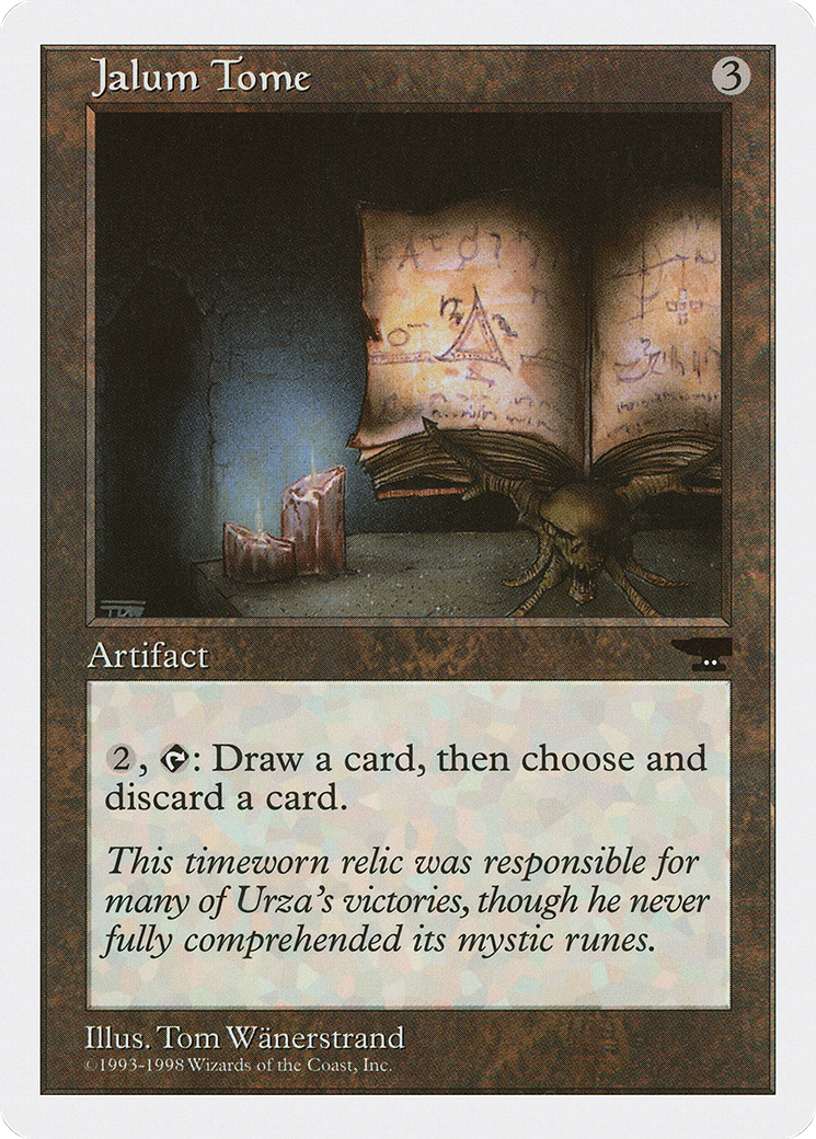 Jalum Tome (ATH-068) - Anthologies - Premium MTG Single from Wizards of the Coast - Just $0.08! Shop now at Game Crave Tournament Store
