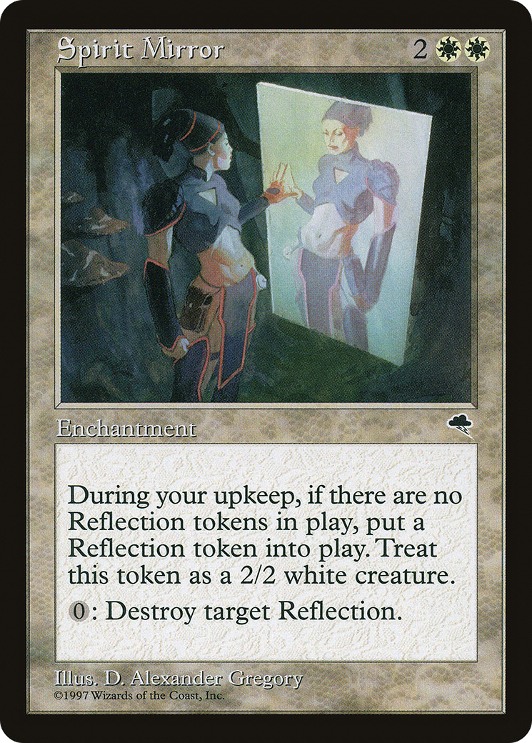 Spirit Mirror (TMP-048) - Tempest - Premium MTG Single from Wizards of the Coast - Just $0.25! Shop now at Game Crave Tournament Store