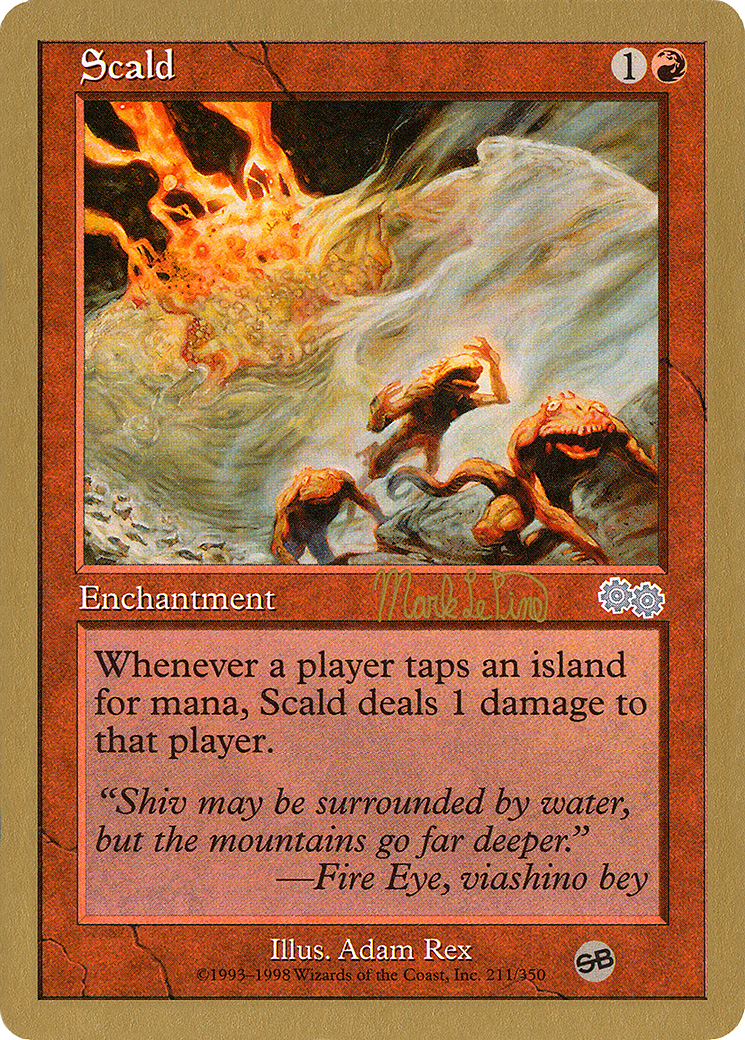 Scald (WC99-MLP211SB) - World Championship Decks 1999 - Premium MTG Single from Wizards of the Coast - Just $0.08! Shop now at Game Crave Tournament Store