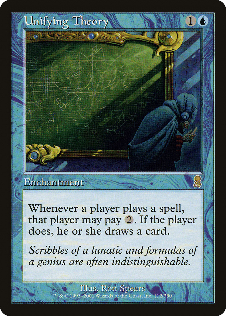 Unifying Theory (ODY-112) - Odyssey Foil - Premium MTG Single from Wizards of the Coast - Just $0.78! Shop now at Game Crave Tournament Store