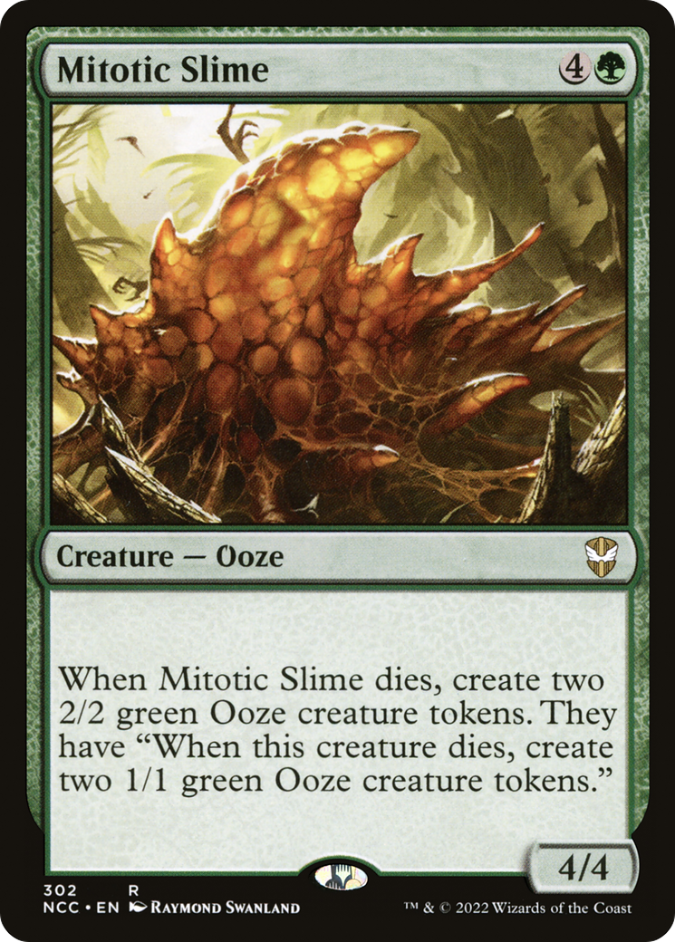 Mitotic Slime (NCC-302) - New Capenna Commander - Premium MTG Single from Wizards of the Coast - Just $0.08! Shop now at Game Crave Tournament Store