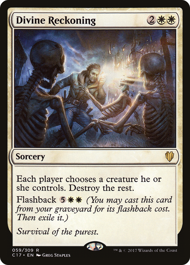 Divine Reckoning (C17-059) - Commander 2017 - Premium MTG Single from Wizards of the Coast - Just $0.14! Shop now at Game Crave Tournament Store