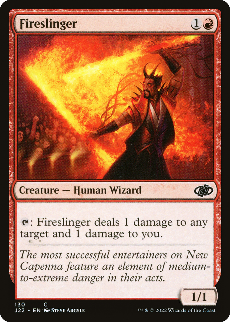 Fireslinger (J22-130) - Jumpstart 2022 - Premium MTG Single from Wizards of the Coast - Just $0.08! Shop now at Game Crave Tournament Store
