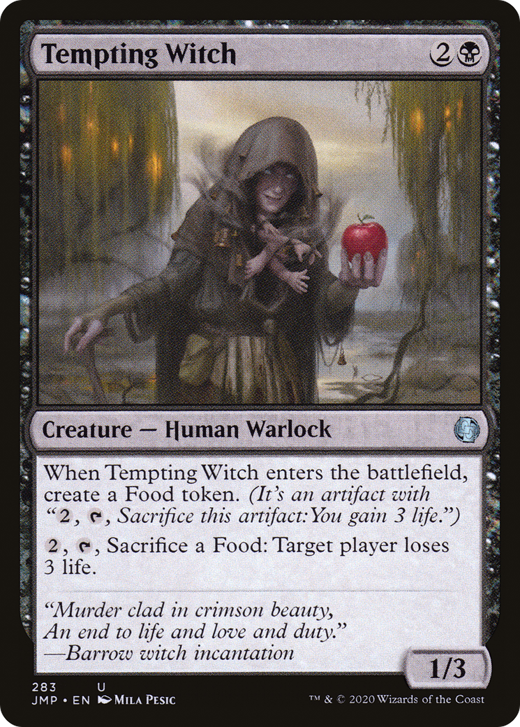 Tempting Witch (JMP-283) - Jumpstart - Premium MTG Single from Wizards of the Coast - Just $0.08! Shop now at Game Crave Tournament Store