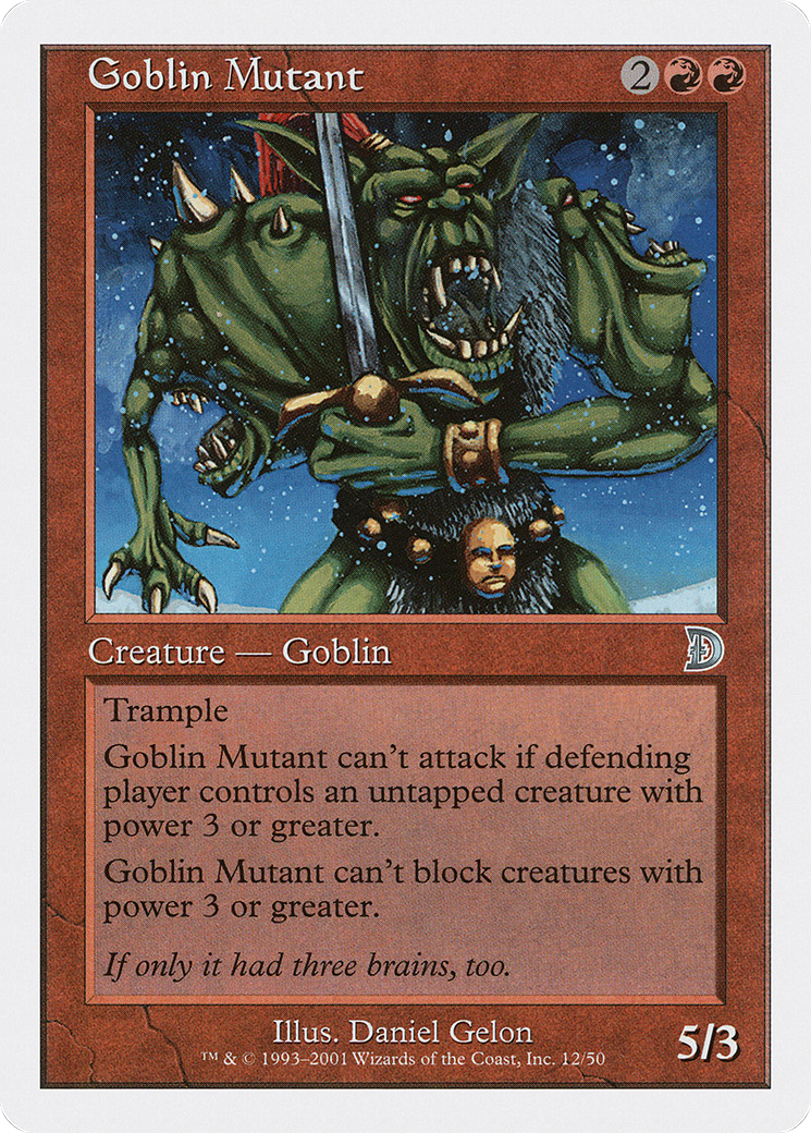 Goblin Mutant (DKM-012) - Deckmasters - Premium MTG Single from Wizards of the Coast - Just $0.08! Shop now at Game Crave Tournament Store
