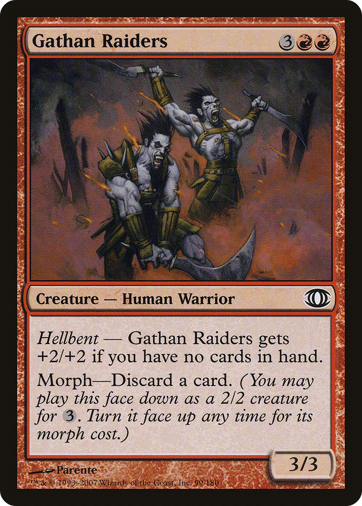 Gathan Raiders (FUT-099) - Future Sight - Premium MTG Single from Wizards of the Coast - Just $0.08! Shop now at Game Crave Tournament Store