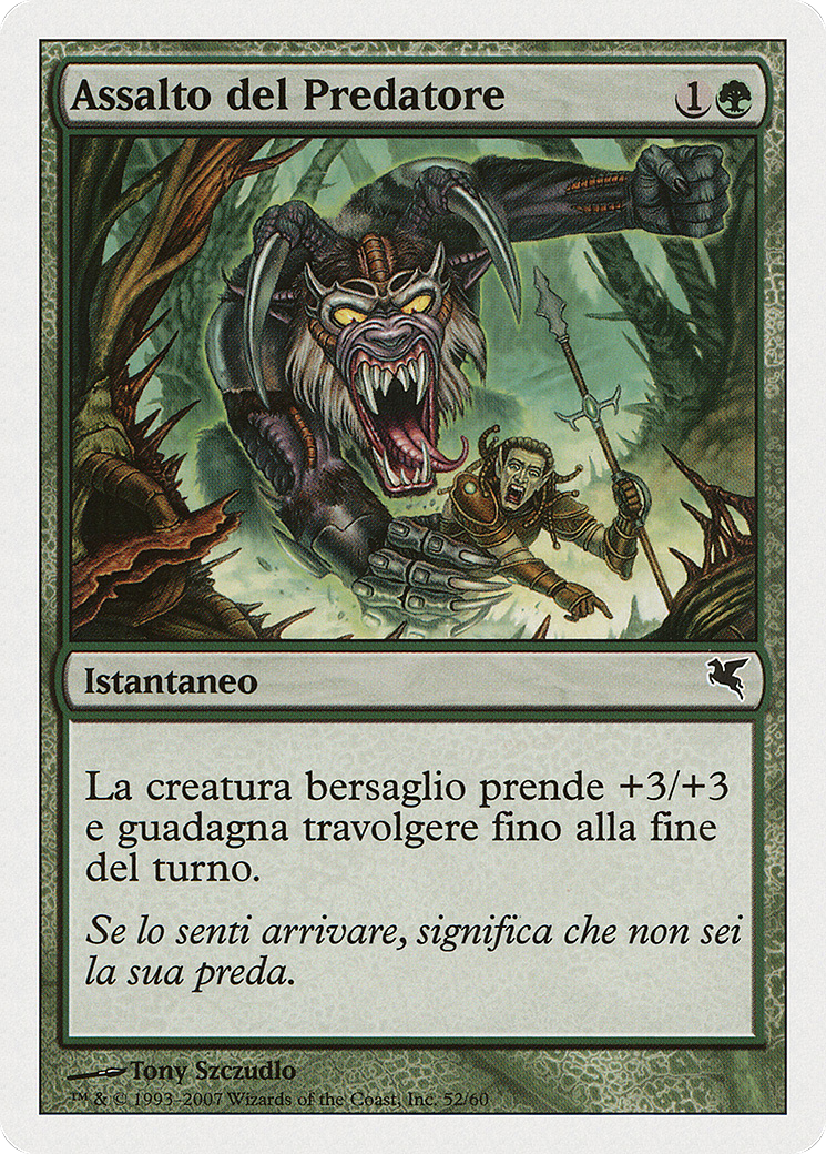 Predator's Strike (PSAL-K52) - Salvat 2005 - Premium MTG Single from Wizards of the Coast - Just $0! Shop now at Game Crave Tournament Store