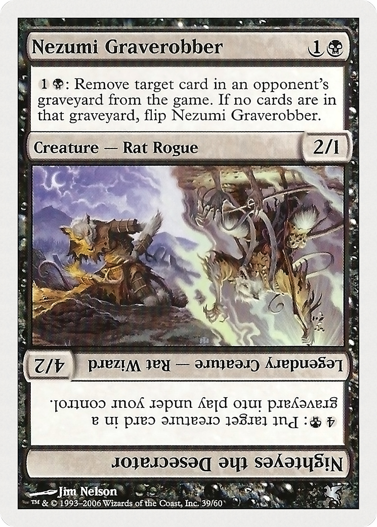 Nezumi Graverobber // Nighteyes the Desecrator (PHUK-039) - Hachette UK - Premium MTG Single from Wizards of the Coast - Just $0! Shop now at Game Crave Tournament Store