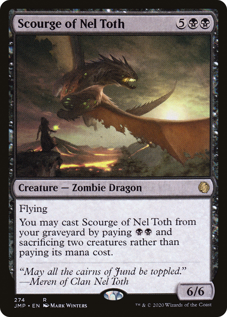 Scourge of Nel Toth (JMP-274) - Jumpstart - Premium MTG Single from Wizards of the Coast - Just $0.10! Shop now at Game Crave Tournament Store