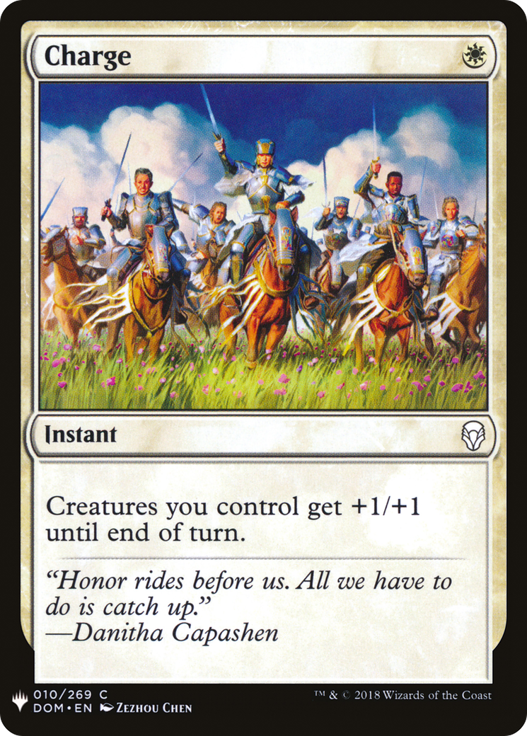Charge (MB1-055) - Mystery Booster - Premium MTG Single from Wizards of the Coast - Just $0.08! Shop now at Game Crave Tournament Store