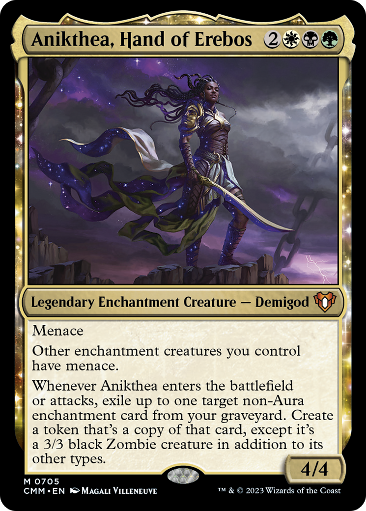 Anikthea, Hand of Erebos (CMM-705) - Commander Masters: (nyxtouched) Foil - Premium MTG Single from Wizards of the Coast - Just $1.18! Shop now at Game Crave Tournament Store