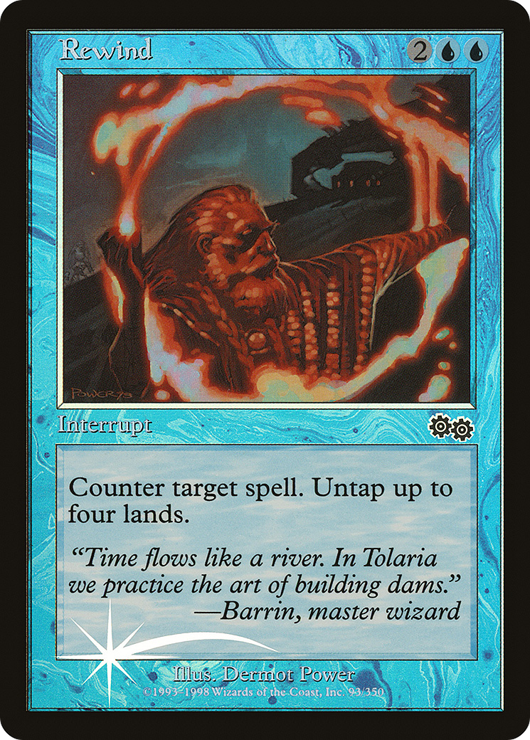 Rewind (PAL99-006) - Arena League 1999 Foil - Premium MTG Single from Wizards of the Coast - Just $7.72! Shop now at Game Crave Tournament Store