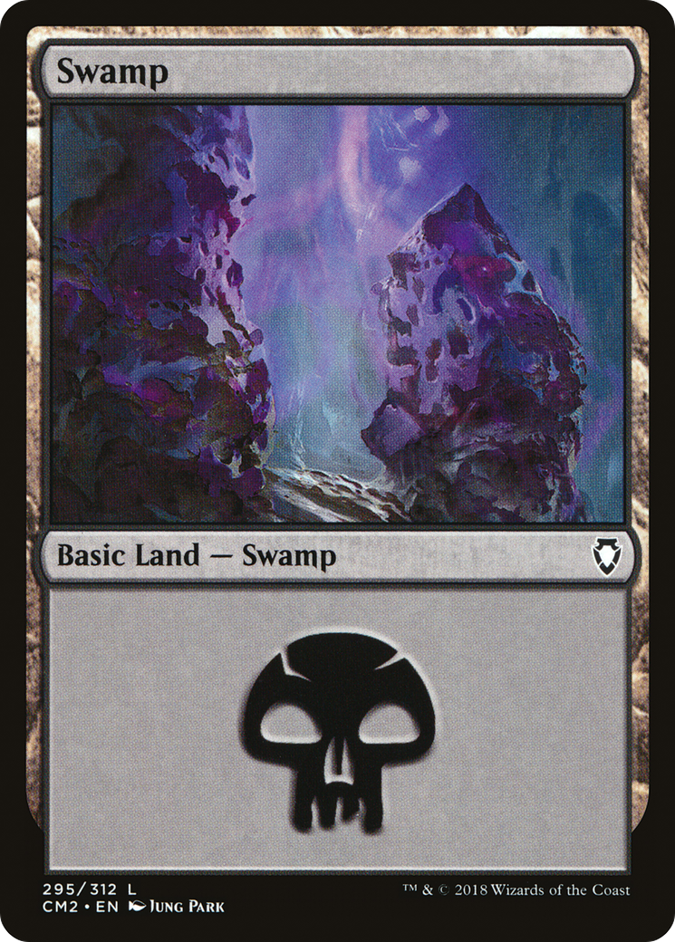 Swamp (CM2-295) - Commander Anthology Volume II - Premium MTG Single from Wizards of the Coast - Just $0.08! Shop now at Game Crave Tournament Store
