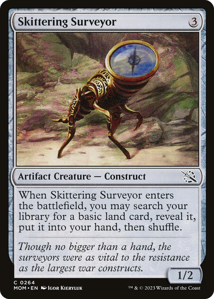 Skittering Surveyor (MOM-264) - March of the Machine - Premium MTG Single from Wizards of the Coast - Just $0.08! Shop now at Game Crave Tournament Store