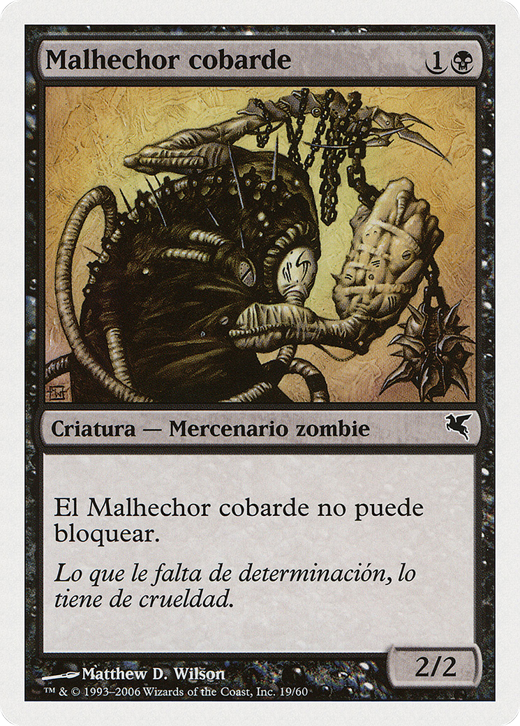 Spineless Thug (PSAL-F19) - Salvat 2005 - Premium MTG Single from Wizards of the Coast - Just $0! Shop now at Game Crave Tournament Store