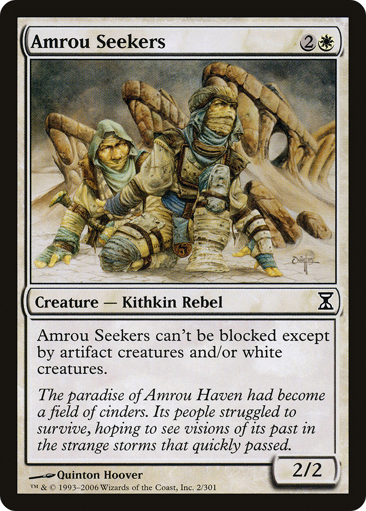 Amrou Seekers (TSP-002) - Time Spiral - Premium MTG Single from Wizards of the Coast - Just $0.25! Shop now at Game Crave Tournament Store