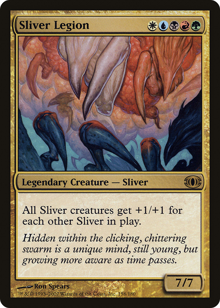 Sliver Legion (FUT-158) - Future Sight - Premium MTG Single from Wizards of the Coast - Just $11.21! Shop now at Game Crave Tournament Store
