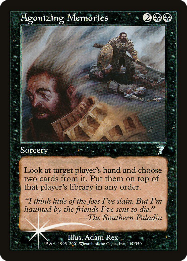 Agonizing Memories (7ED-117★) - Seventh Edition Foil - Premium MTG Single from Wizards of the Coast - Just $0.59! Shop now at Game Crave Tournament Store