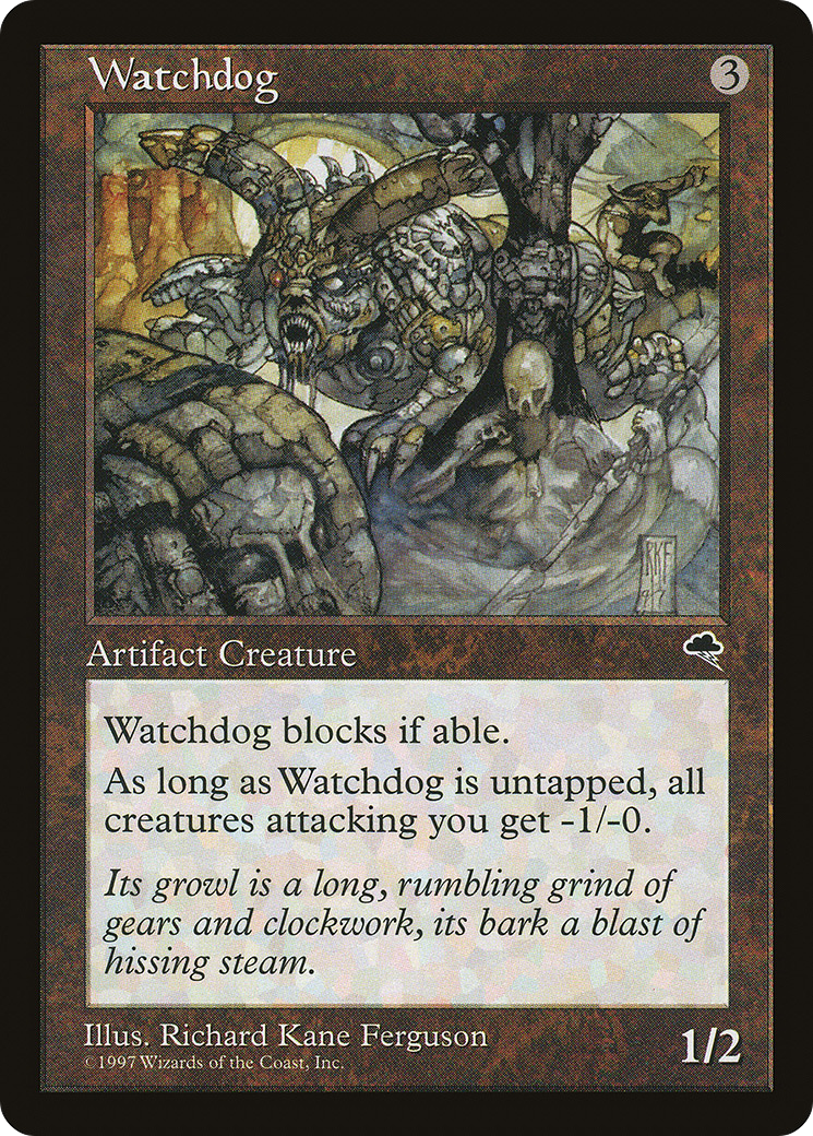 Watchdog (TMP-314) - Tempest - Premium MTG Single from Wizards of the Coast - Just $0.08! Shop now at Game Crave Tournament Store