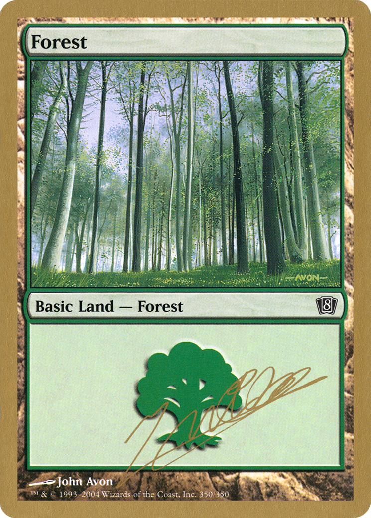 Forest (WC04-JN350) - World Championship Decks 2004 - Premium MTG Single from Wizards of the Coast - Just $0.18! Shop now at Game Crave Tournament Store