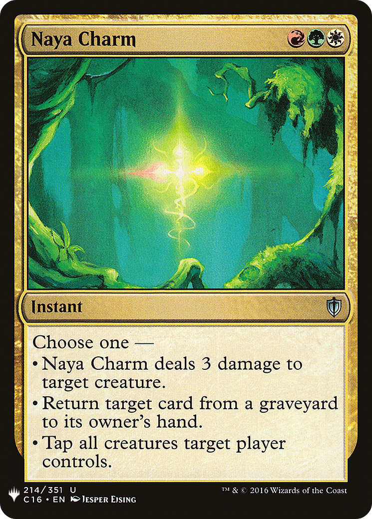 Naya Charm (MB1-1458) - Mystery Booster - Premium MTG Single from Wizards of the Coast - Just $0.10! Shop now at Game Crave Tournament Store
