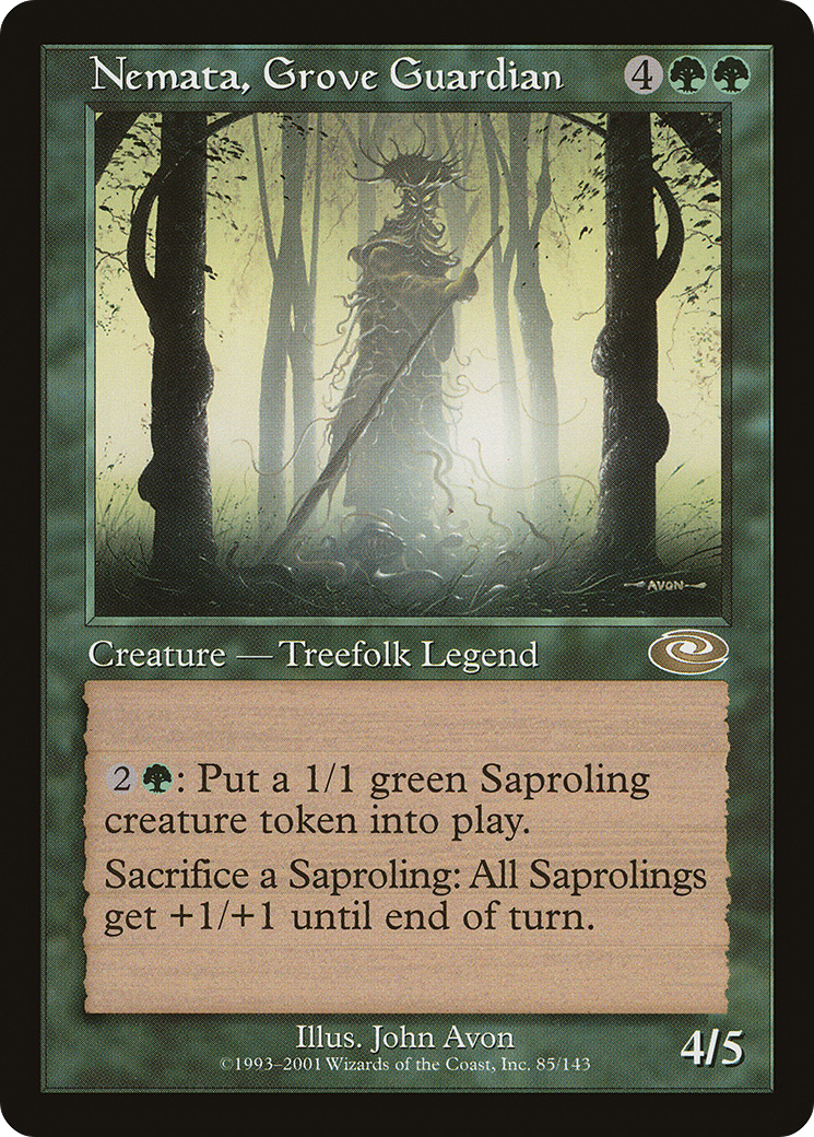 Nemata, Grove Guardian (PLS-085) - Planeshift - Premium MTG Single from Wizards of the Coast - Just $1.58! Shop now at Game Crave Tournament Store