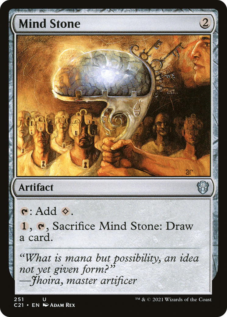 Mind Stone (C21-251) - Commander 2021 - Premium MTG Single from Wizards of the Coast - Just $0.08! Shop now at Game Crave Tournament Store