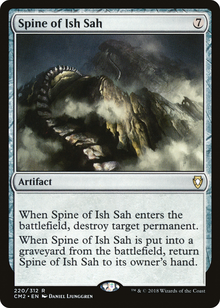 Spine of Ish Sah (CM2-220) - Commander Anthology Volume II - Premium MTG Single from Wizards of the Coast - Just $0.10! Shop now at Game Crave Tournament Store