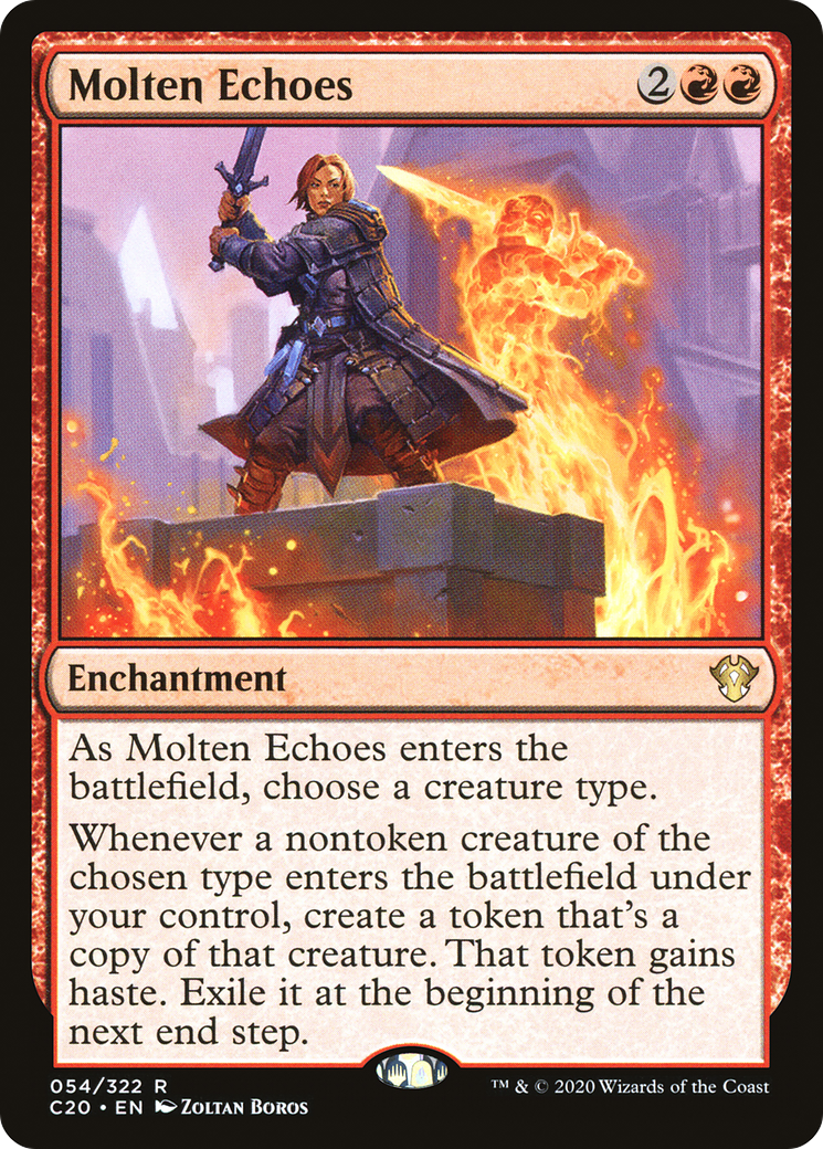 Molten Echoes (C20-054) - Commander 2020 - Premium MTG Single from Wizards of the Coast - Just $4.94! Shop now at Game Crave Tournament Store