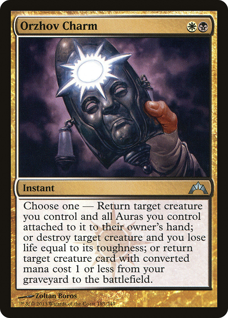 Orzhov Charm (GTC-185) - Gatecrash - Premium MTG Single from Wizards of the Coast - Just $0.25! Shop now at Game Crave Tournament Store