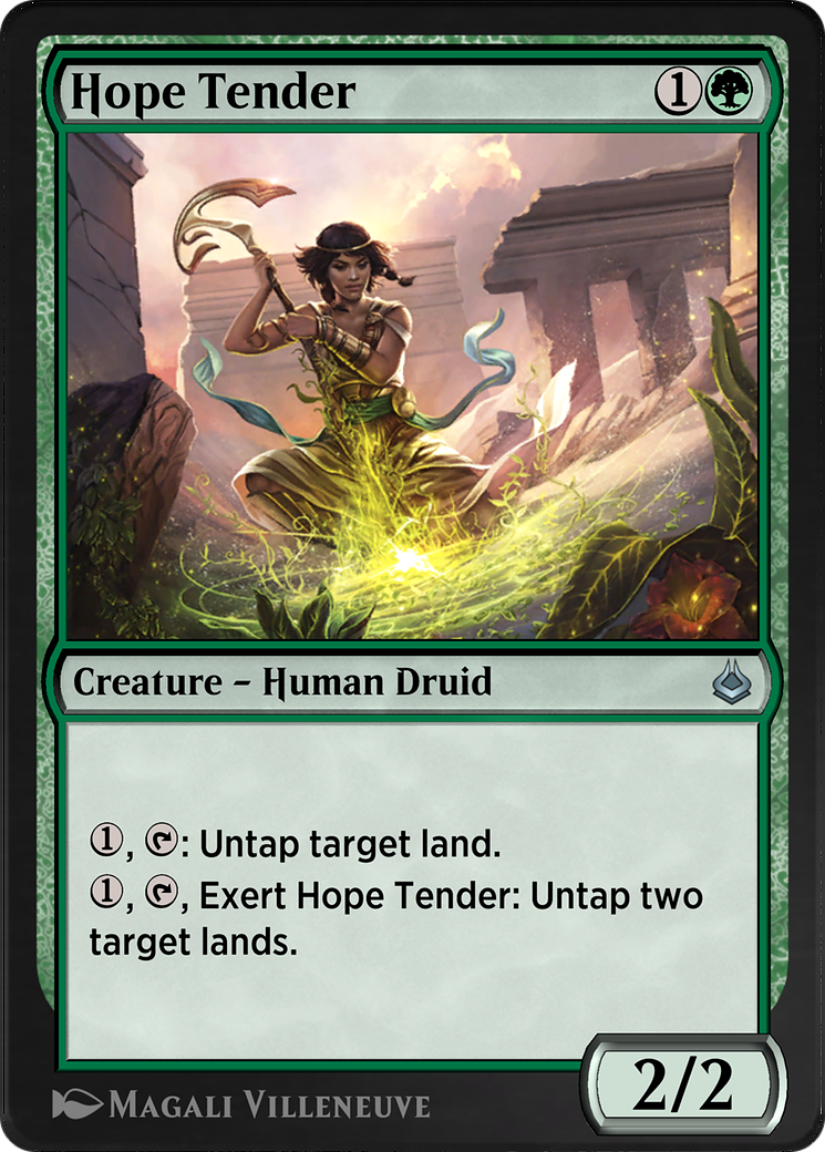 Hope Tender (AKR-195) - Amonkhet Remastered - Premium MTG Single from Wizards of the Coast - Just $0! Shop now at Game Crave Tournament Store