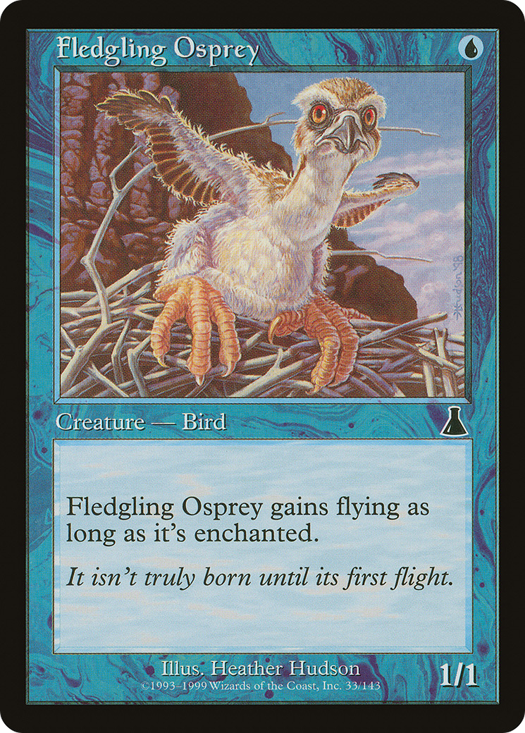 Fledgling Osprey (UDS-033) - Urza's Destiny - Premium MTG Single from Wizards of the Coast - Just $0.08! Shop now at Game Crave Tournament Store