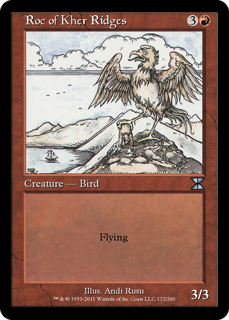 Roc of Kher Ridges (ME4-132) - Masters Edition IV Foil - Premium MTG Single from Wizards of the Coast - Just $0! Shop now at Game Crave Tournament Store