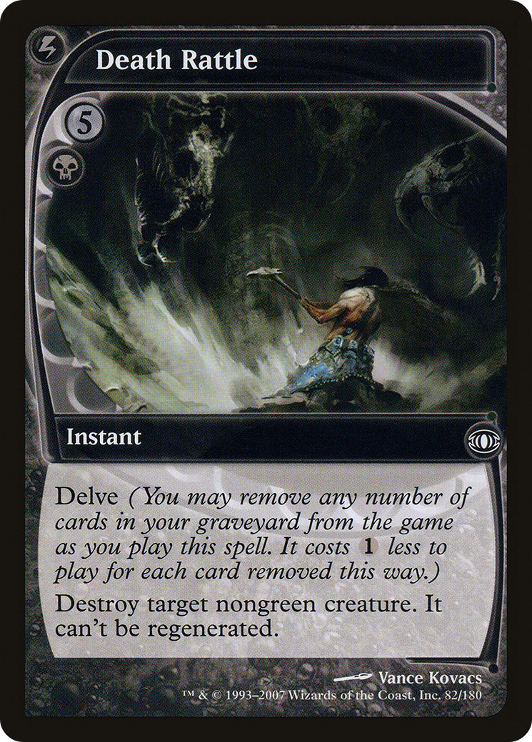 Death Rattle (FUT-082) - Future Sight - Premium MTG Single from Wizards of the Coast - Just $0.08! Shop now at Game Crave Tournament Store