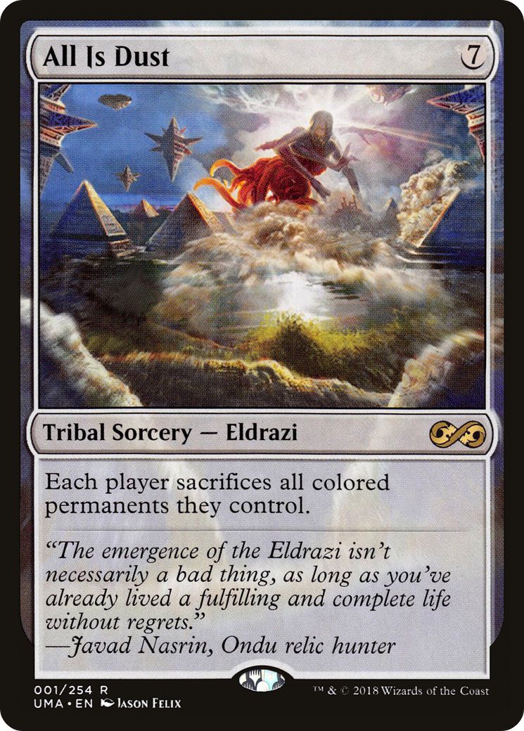 All Is Dust (UMA-001) - Ultimate Masters - Premium MTG Single from Wizards of the Coast - Just $3! Shop now at Game Crave Tournament Store