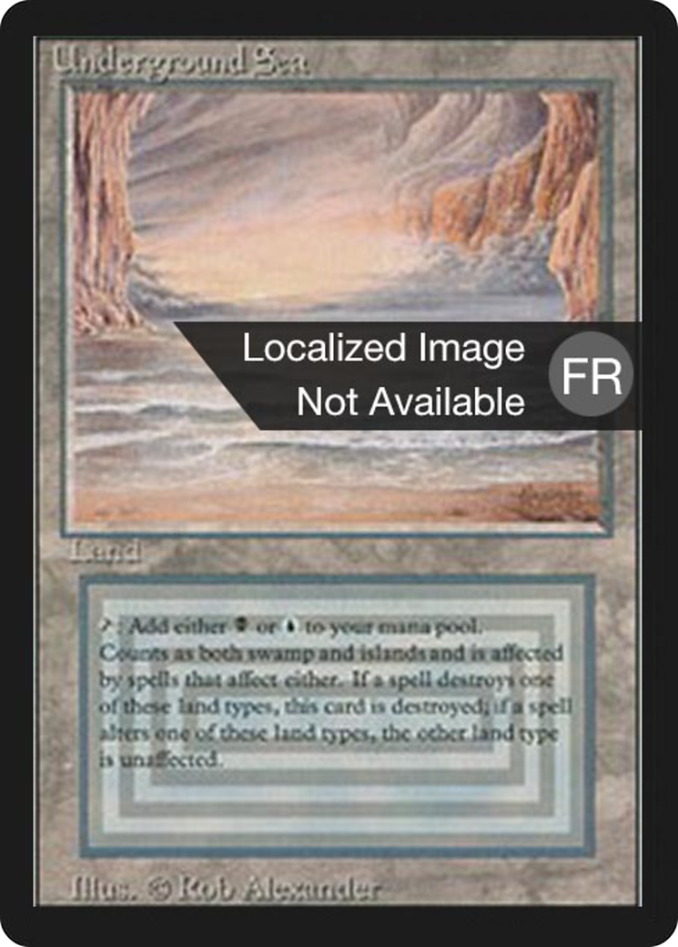 Underground Sea (FBB-290) - Foreign Black Border - Premium MTG Single from Wizards of the Coast - Just $408! Shop now at Game Crave Tournament Store