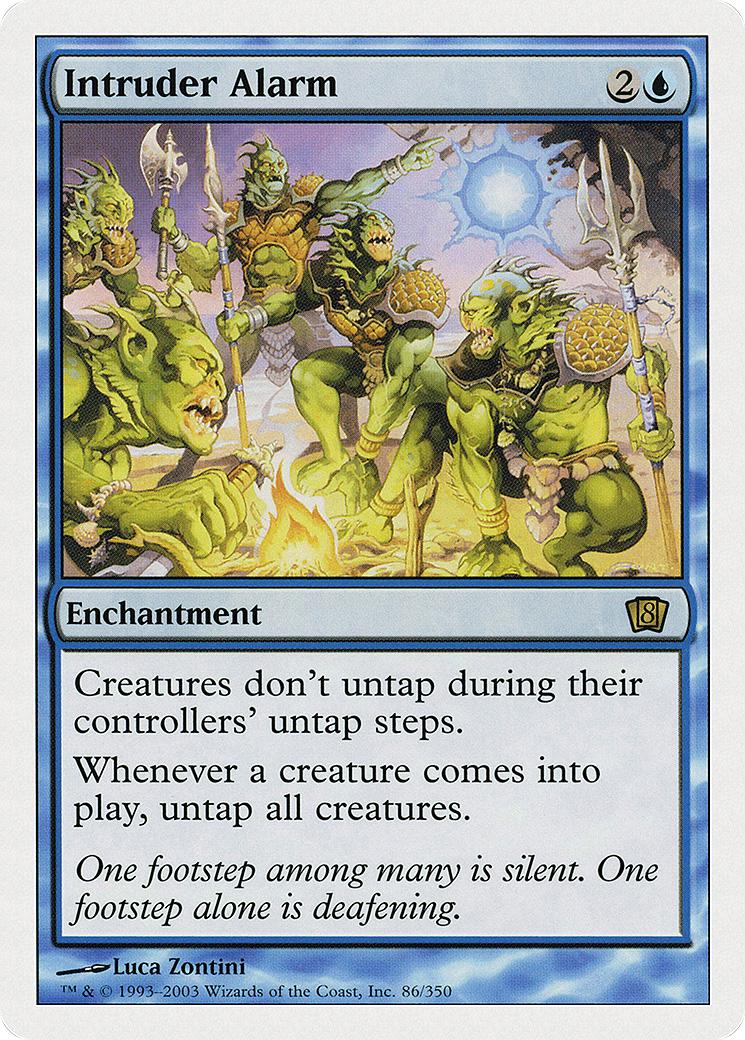 Intruder Alarm (8ED-086) - Eighth Edition - Premium MTG Single from Wizards of the Coast - Just $0.73! Shop now at Game Crave Tournament Store