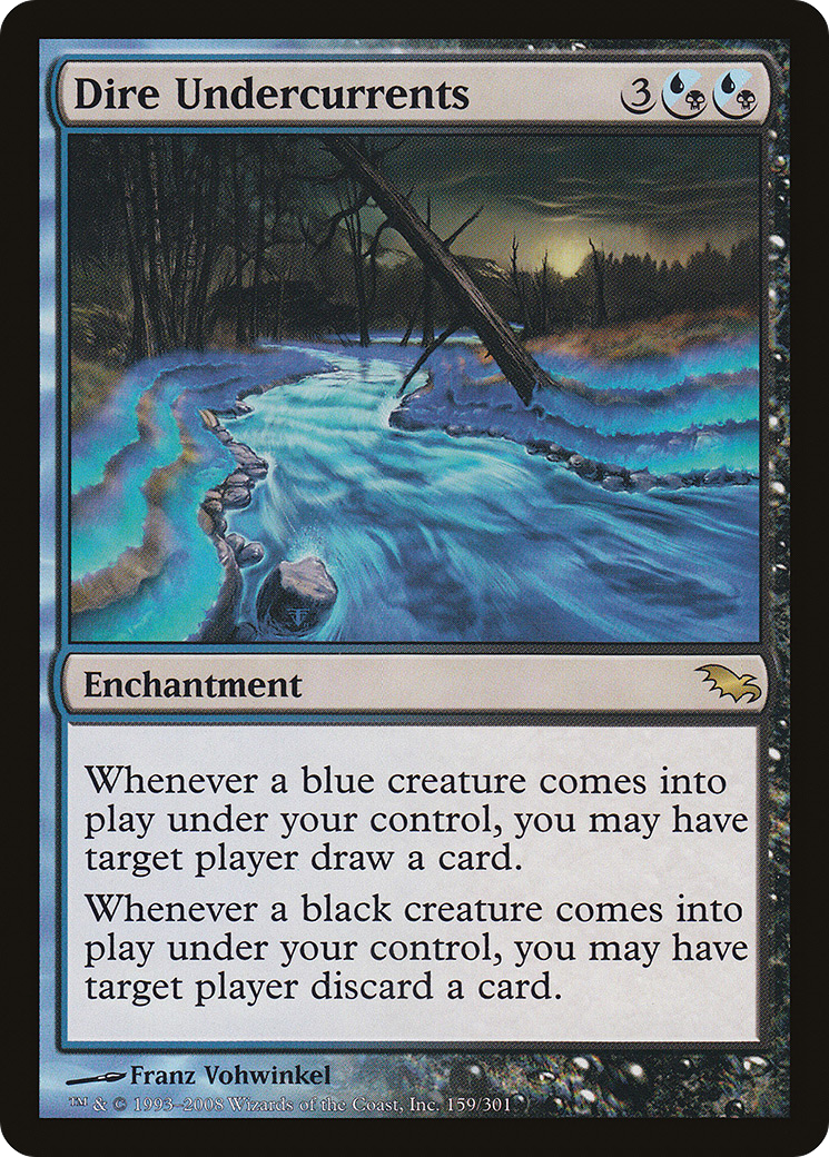 Dire Undercurrents (SHM-159) - Shadowmoor - Premium MTG Single from Wizards of the Coast - Just $1.43! Shop now at Game Crave Tournament Store
