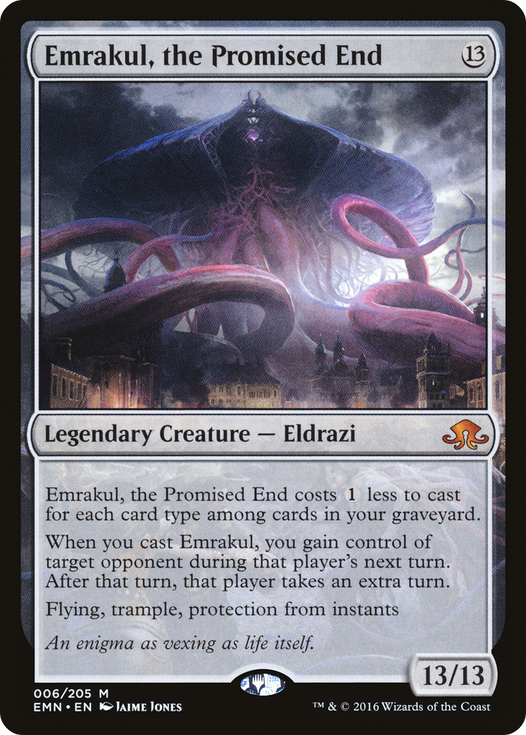 Emrakul, the Promised End (EMN-006) - Eldritch Moon - Premium MTG Single from Wizards of the Coast - Just $15.37! Shop now at Game Crave Tournament Store