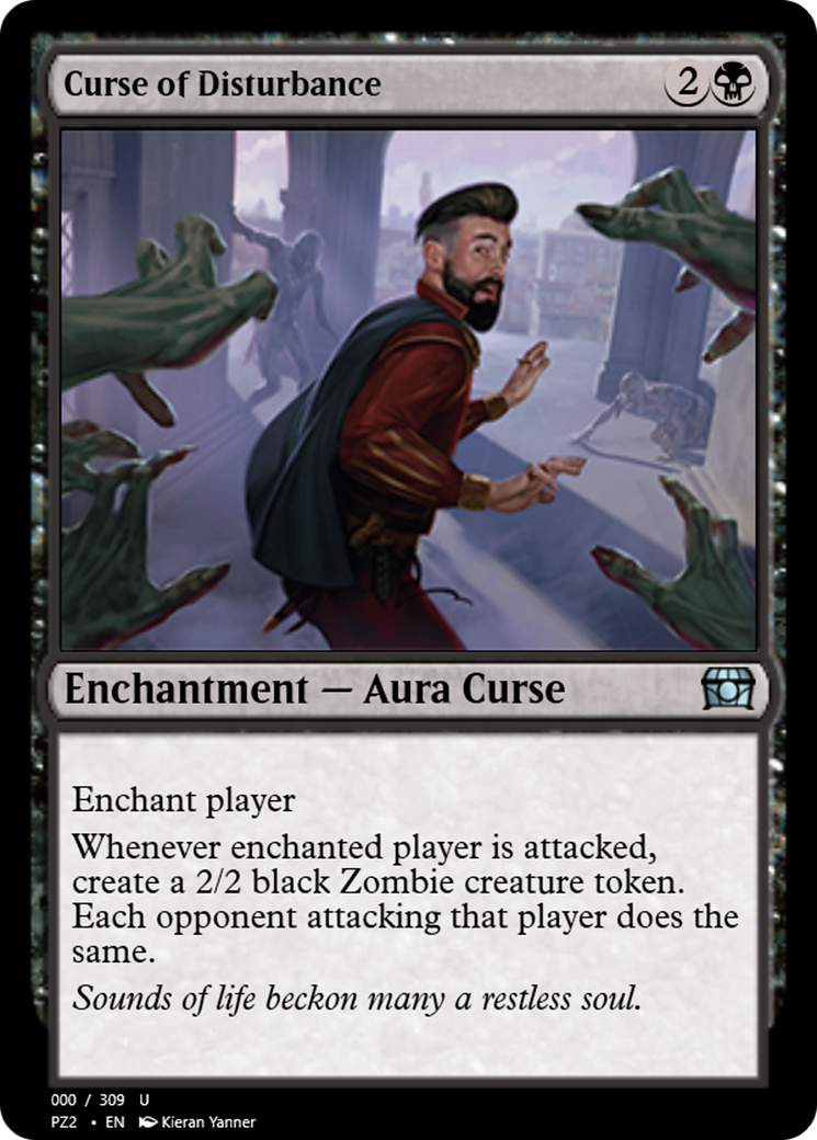 Curse of Disturbance (PZ2-65743) - Treasure Chest - Premium MTG Single from Wizards of the Coast - Just $0! Shop now at Game Crave Tournament Store
