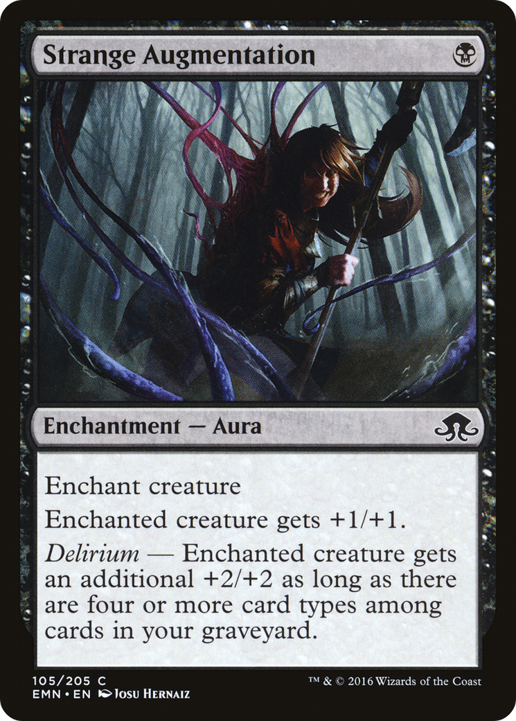 Strange Augmentation (EMN-105) - Eldritch Moon Foil - Premium MTG Single from Wizards of the Coast - Just $0.08! Shop now at Game Crave Tournament Store