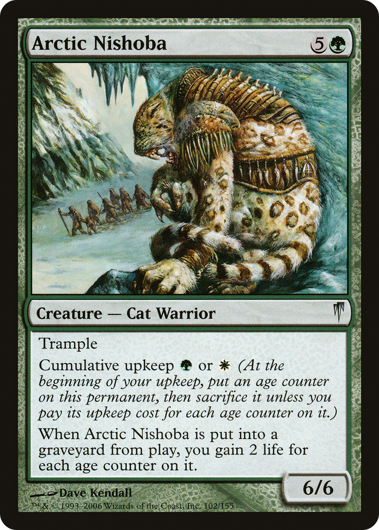 Arctic Nishoba (CSP-102) - Coldsnap Foil - Premium MTG Single from Wizards of the Coast - Just $0.38! Shop now at Game Crave Tournament Store