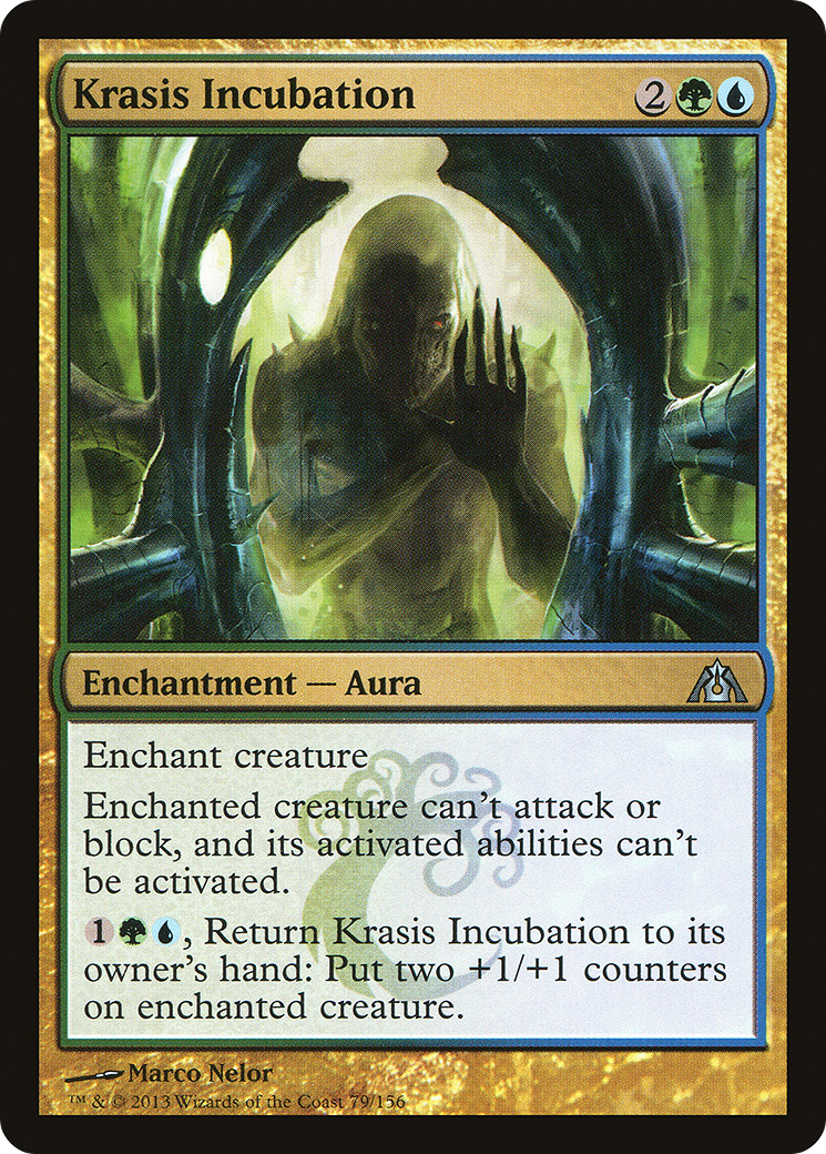 Krasis Incubation (DGM-079) - Dragon's Maze - Premium MTG Single from Wizards of the Coast - Just $0.08! Shop now at Game Crave Tournament Store