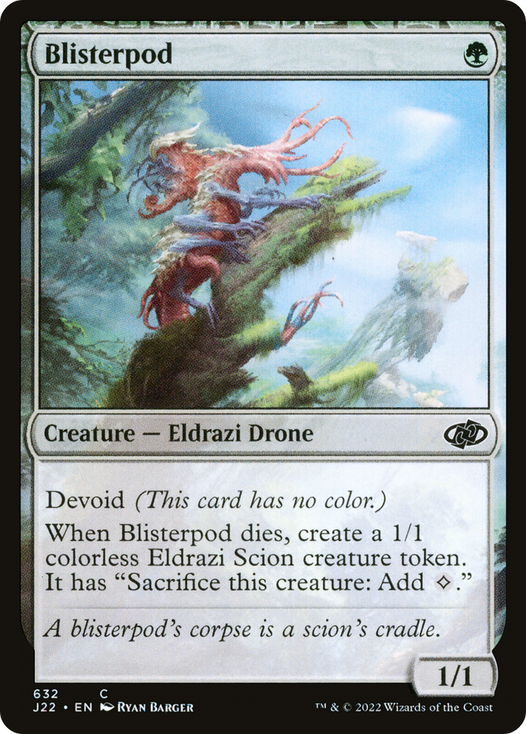 Blisterpod (J22-632) - Jumpstart 2022 - Premium MTG Single from Wizards of the Coast - Just $0.08! Shop now at Game Crave Tournament Store